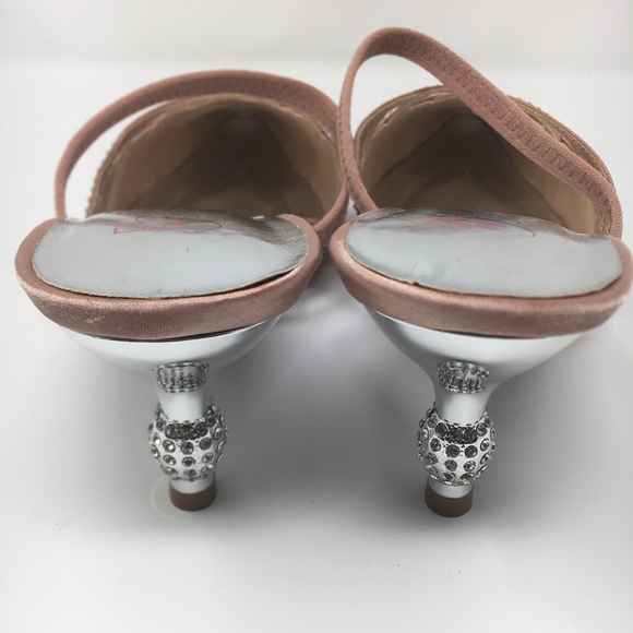 EY Boutique Women's Pink Satin 2.5 Inches … - Picture 6 of 16